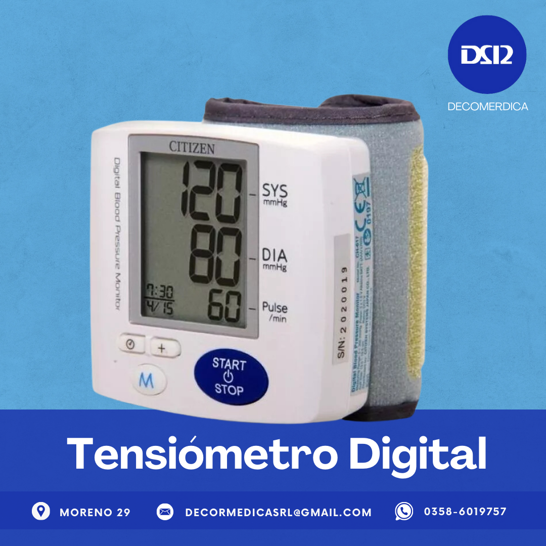 Tensiómetro digital Citizen